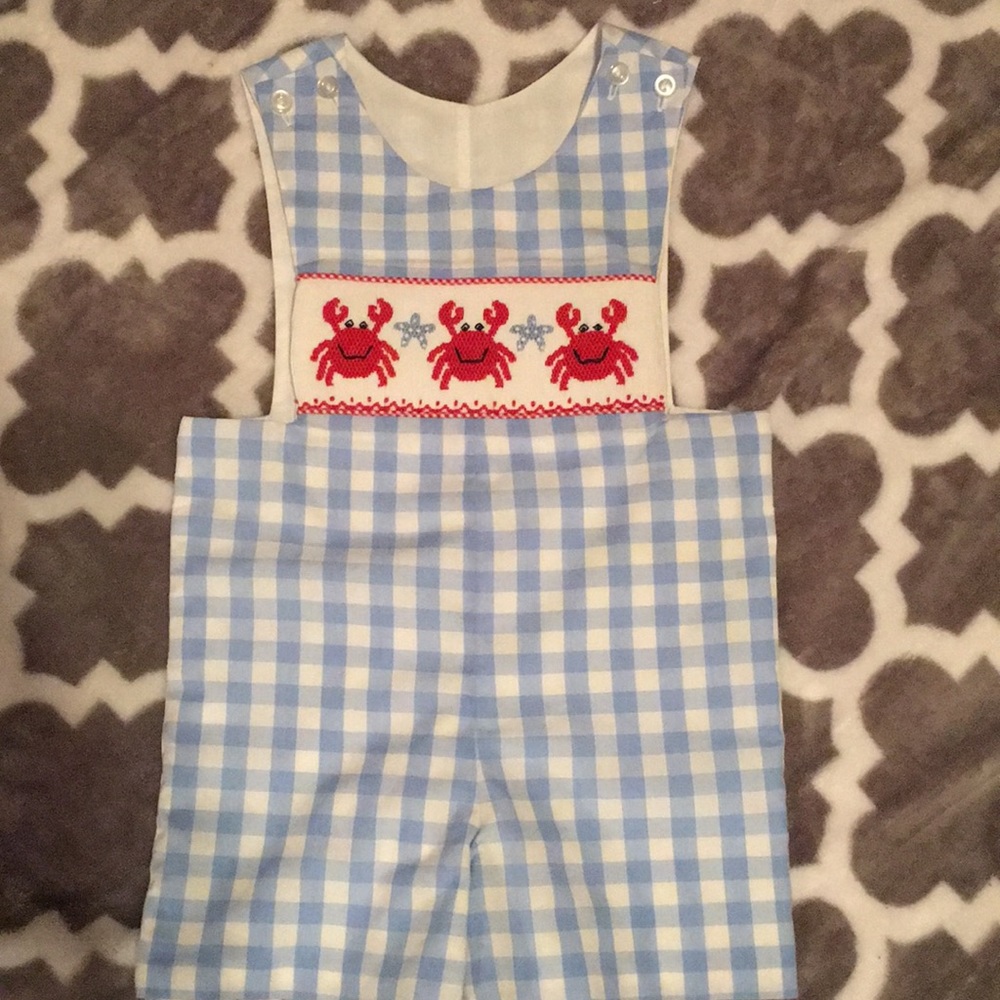 Little boy’s ADORABLE  Jon-Jon/ romper